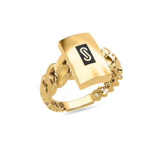 Monaco Chain ring Classic Plain link
